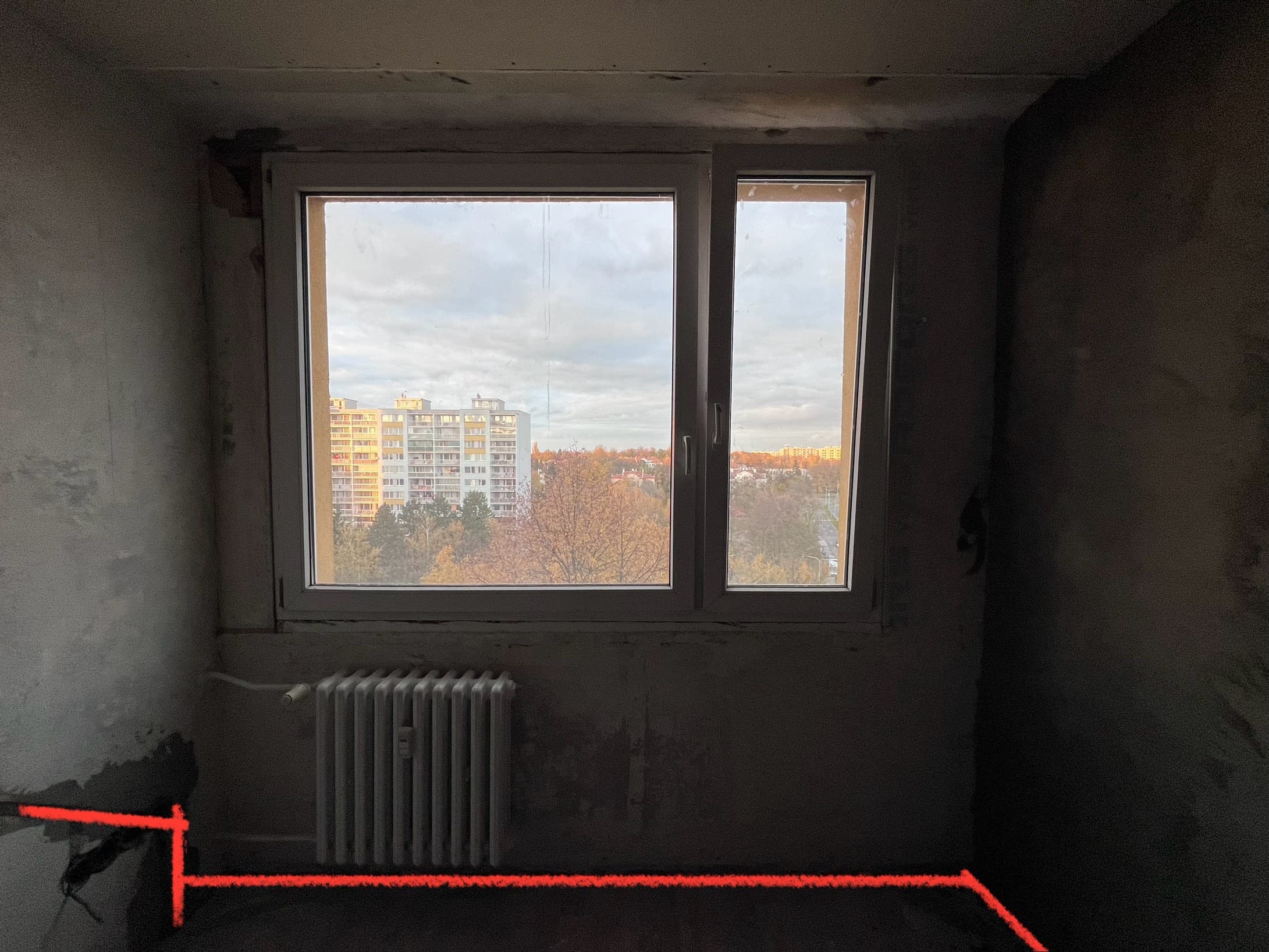 Bohnice panel apartment — full renovation from 3+kk to 3+1 12